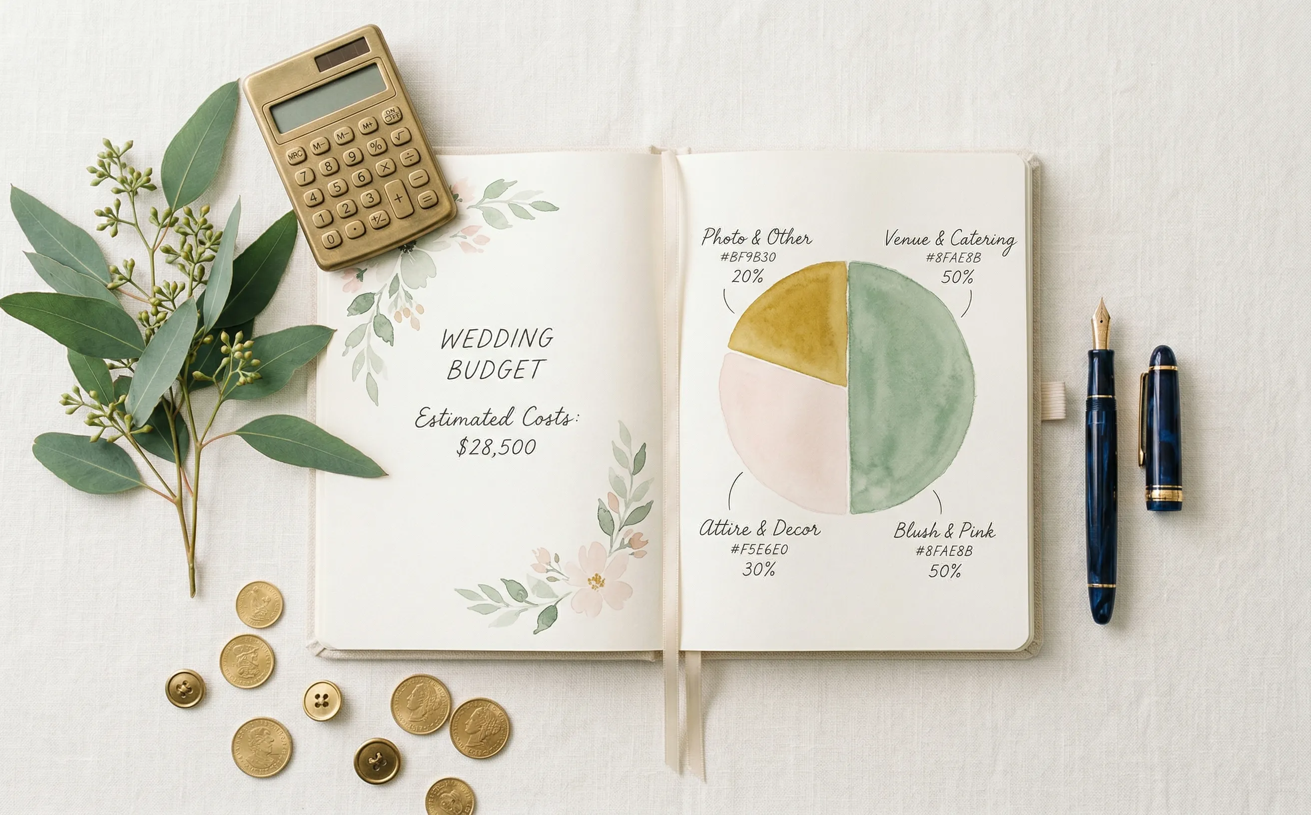 Wedding Budget Breakdown: The 50/30/20 Rule