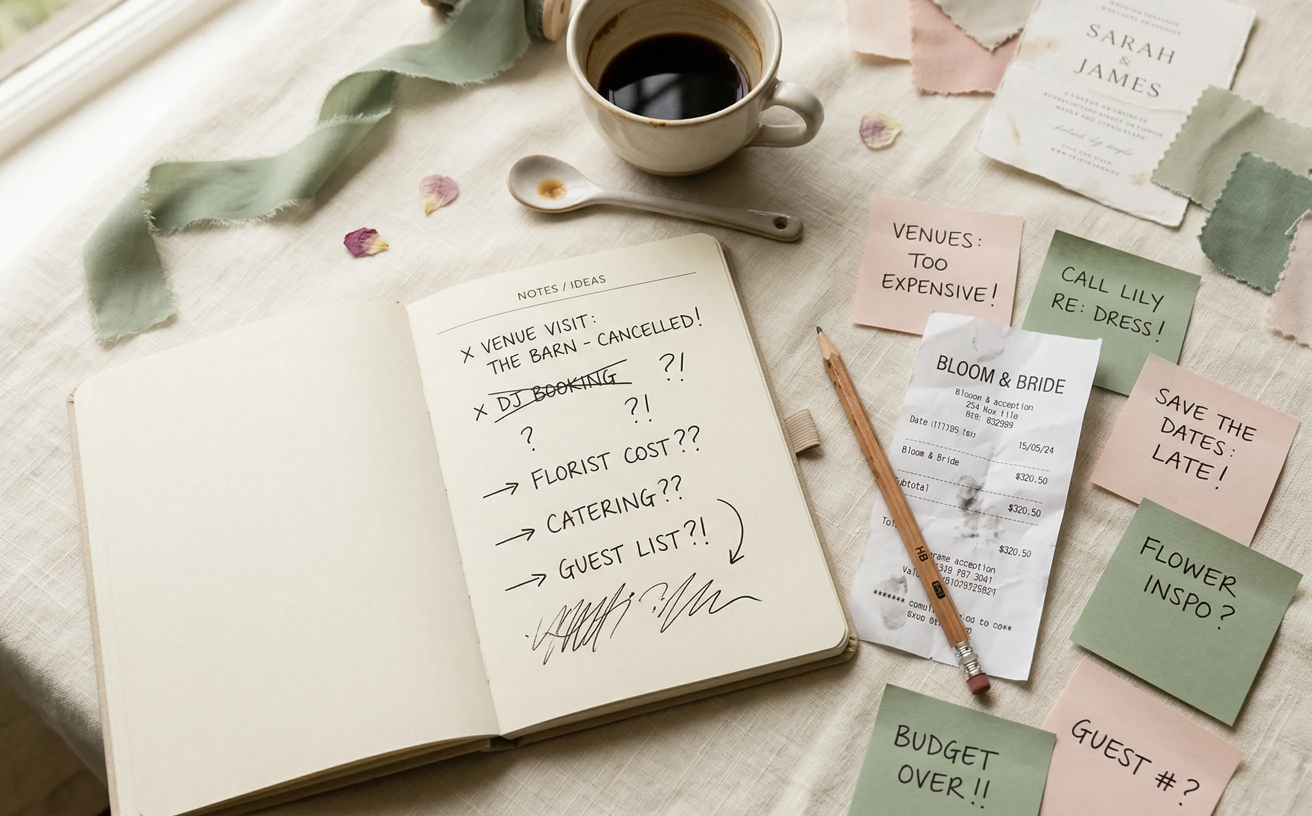 15 Wedding Planning Mistakes Every Couple Regrets