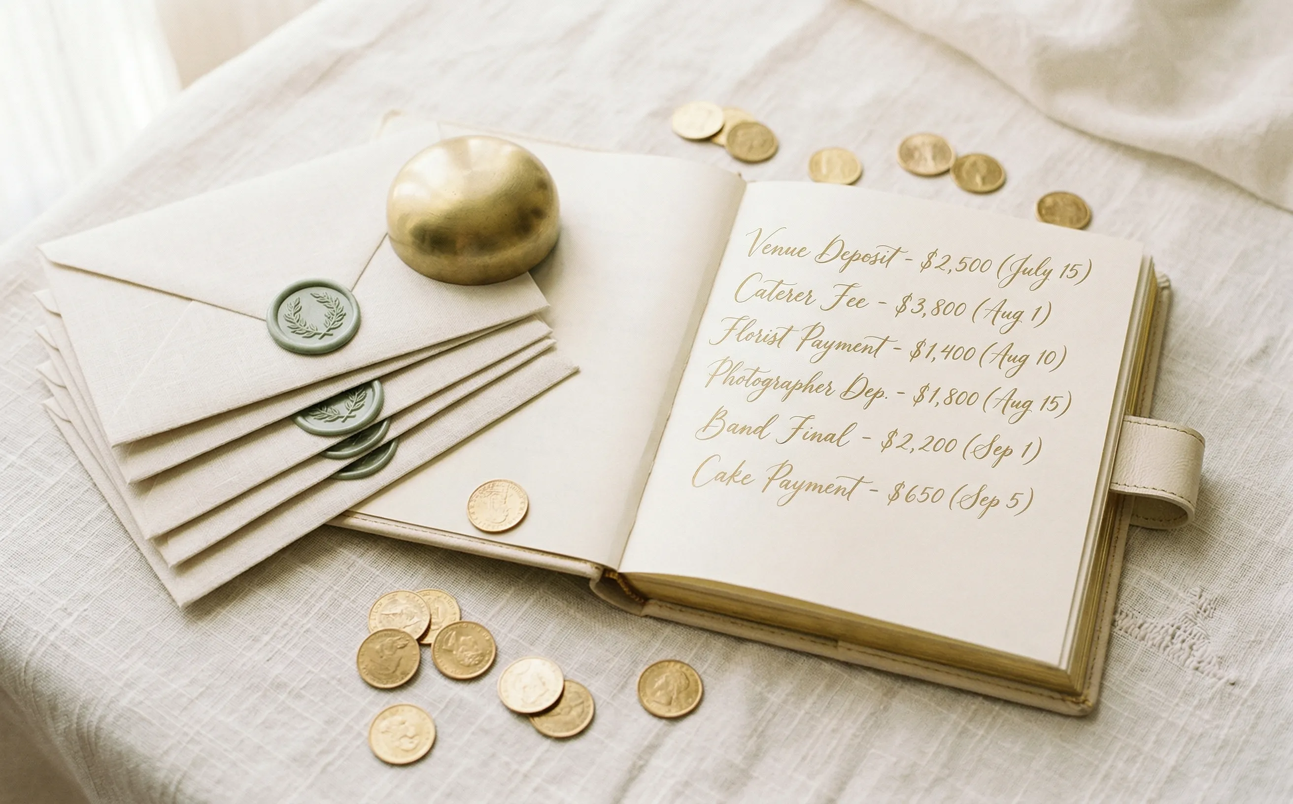 Wedding Vendor Payment Schedule: When to Pay & How Much